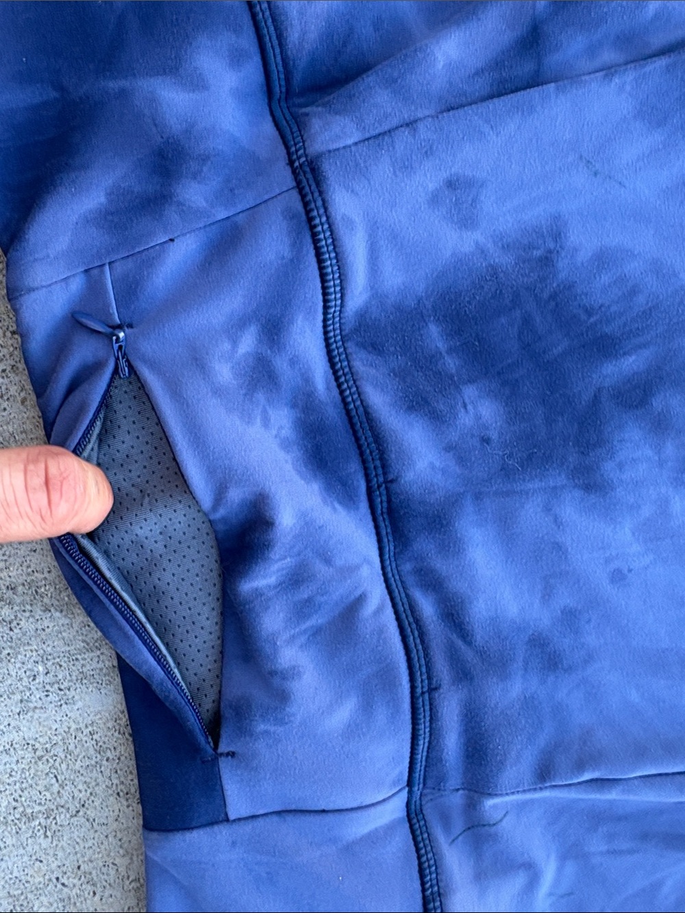 Women’s Blue Tie-Dye Athletic Skort - Picture 4 of 8